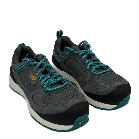 Keen Utility Women's Springfield Aluminum Toe Safety Shoe in Grey Size 5M - Picture 1 of 9